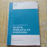 Image of HUKUM PERKAPALAN INDONESIA