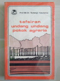 Tafsiran Undang Undang Pokok Agraria