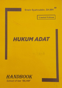 Image of Hukum Adat (Handbook IBLAM)