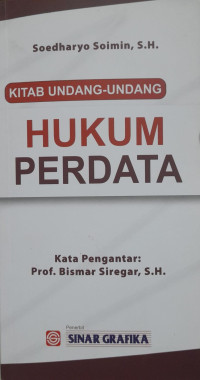 Kitab Udang-Undang Hukum Perdata