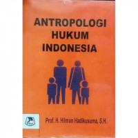 Antropologi Hukum Indonesia