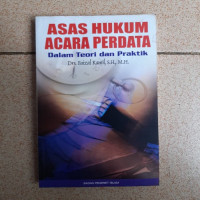 Asas Hukum Acara Perdata Dalam Teori Dan Praktik