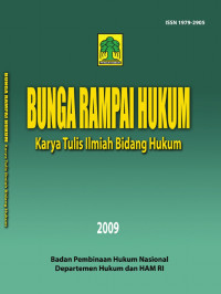 Image of BUNGA RAMPAI HUKUM Karya Tulis Ilmiah Bidang Hukum
