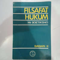 FILSAFAT HUKUM BAGIAN II