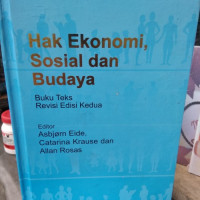 HAK EKONOMI, SOSIAL DAN BUDAYA