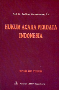 Image of Hukum Acara Perdata Indonesia Edisi Ke Tujuh