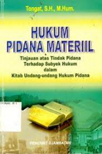 Hukum Pidana Materil