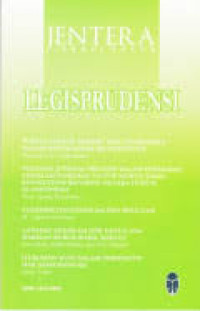 Jentera Jurnal Hukum : Legisprudensi