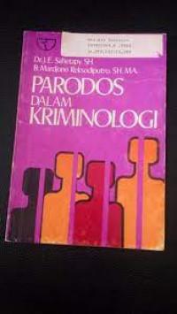 PARADOS DALAM KRIMINILOGI