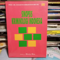 Sinopsis Kriminologi Indonesia