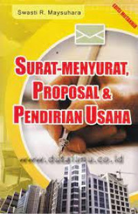 SURAT-MENYURAT PROPOSAL & PENDIRIAN USAHA