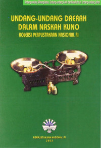 UNDANG-UNDANG DAERAH DALAM NASHKAH KUNO