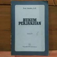 HUKUM PERJANJIAN