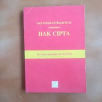 HAK INTELEKTUAL KHUSUSNYA HAK CIPTA