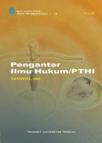 Pengantar Ilmu Hukum/PTHI