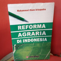REFORMA AGRARIA DI INDONESIA
